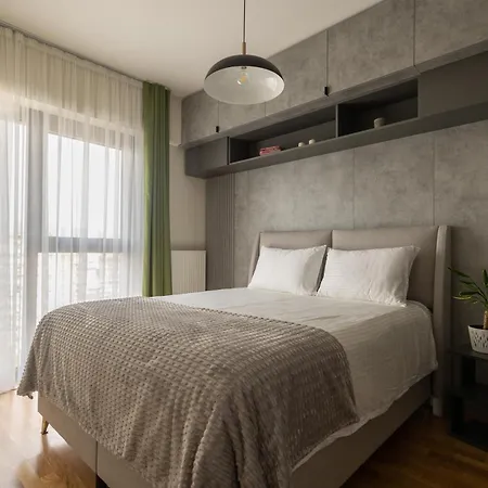 Luxury City-view & Free Parking 아파트 스코페