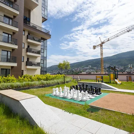 Апартаменти Luxury City-view & Free Parking *